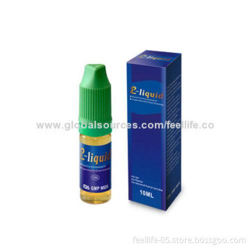 Electronic Cigarette Refill E-liquid, Available in 270 Flavors